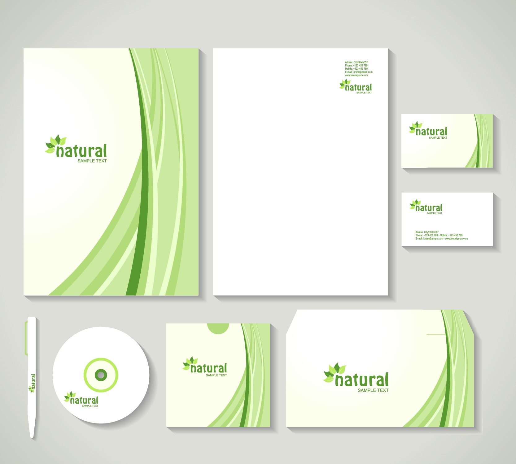 Stationery Design Sample